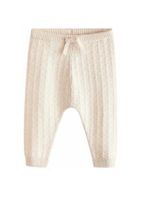 Next TEXTURED SET REGULAR FIT - Nohavice - neutral