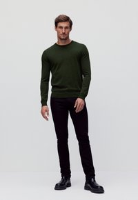 Bläck MENTON - Stickad tröja - dark green