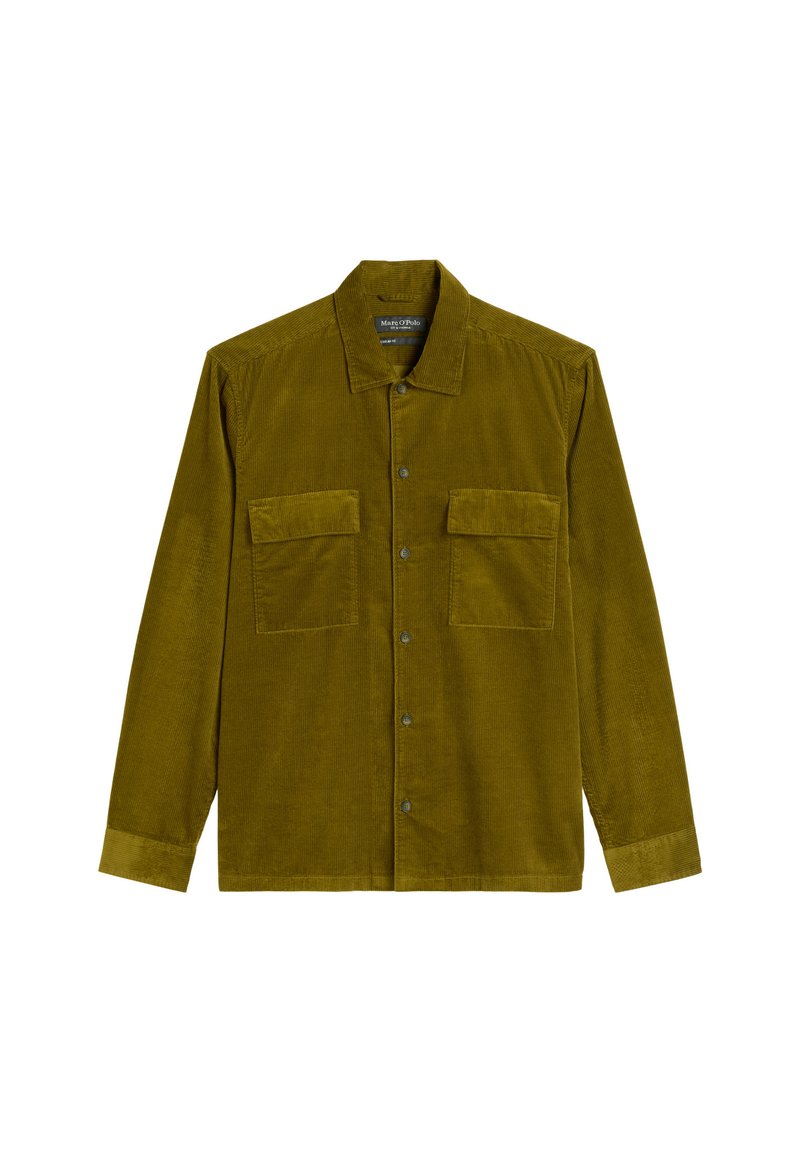 Marc O'Polo Hemd - green mustard/dunkelgrün - Zalando.at
