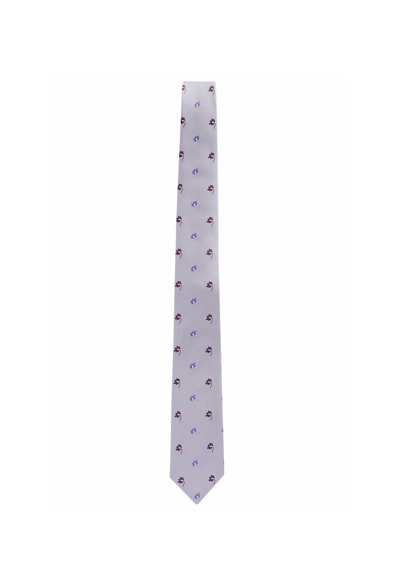Next PATTERN SLIM - Kaklaraištis - lilac purple floral