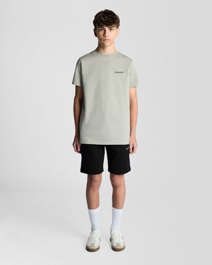 Paprasti marškinėliai - cold grey