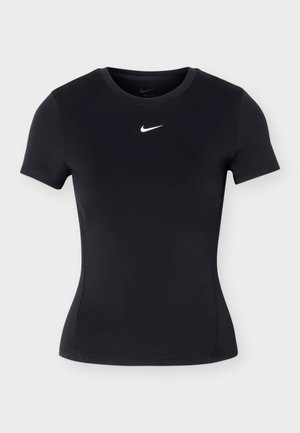 Nike Performance, ONE FITTED - T-shirt de sport - black/white