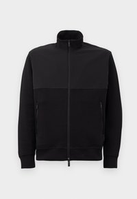 Sweater met rits - black