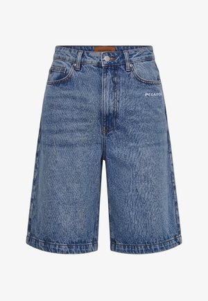 Pegador, PATRAS - Jeans Shorts - sprayed washed blue