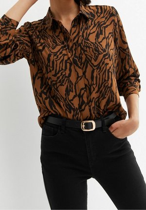 Košilová halenka  - brown