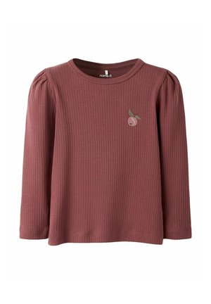 Maglietta a manica lunga - rose brown