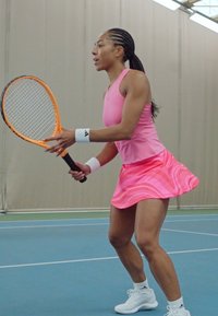 adidas Performance CLUB GRAPHSKIRT - Sportszoknya - lucid pink