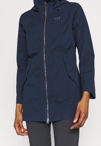 Jack Wolfskin Regnjacka - dark blue