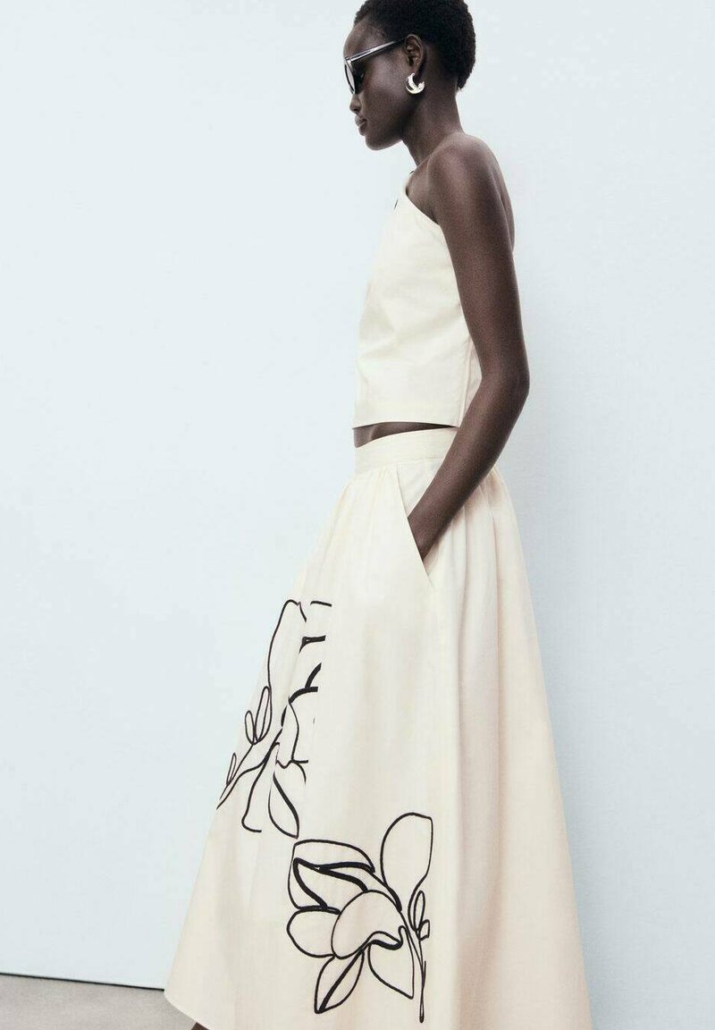 sachin and babi light blue dress MANGO Eyelet Embroidered Maxi Dress main image 1