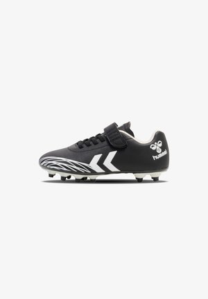 Hummel TOP STAR - Botines de fútbol para terreno firme - black white