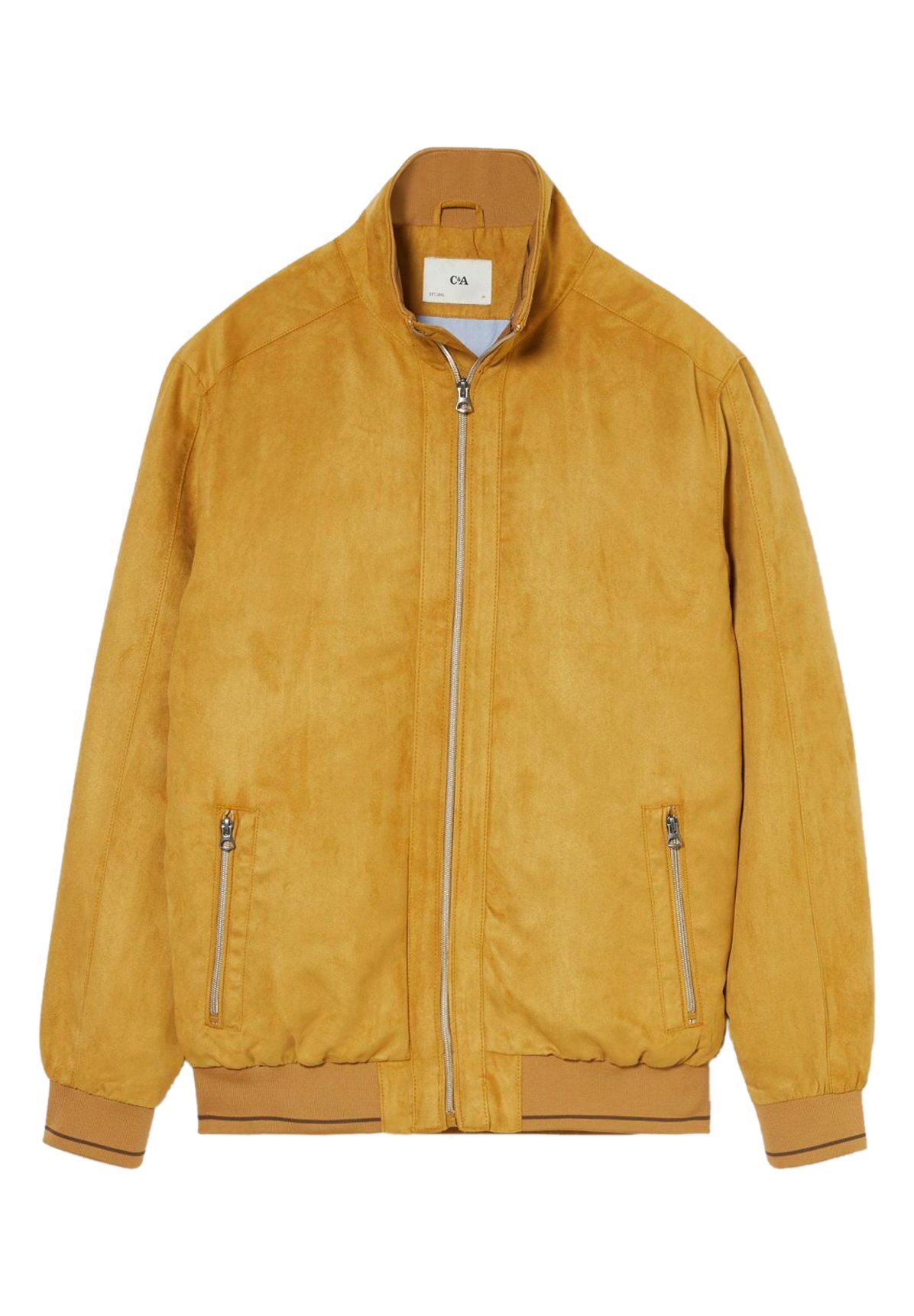 leather jacket golden colour