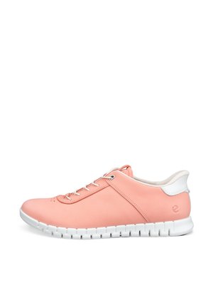 ECCO GRUUV LITE EASY SLIP - Tenisky - burnt coral/white