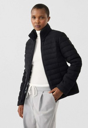 Gewatteerde jas - noir
