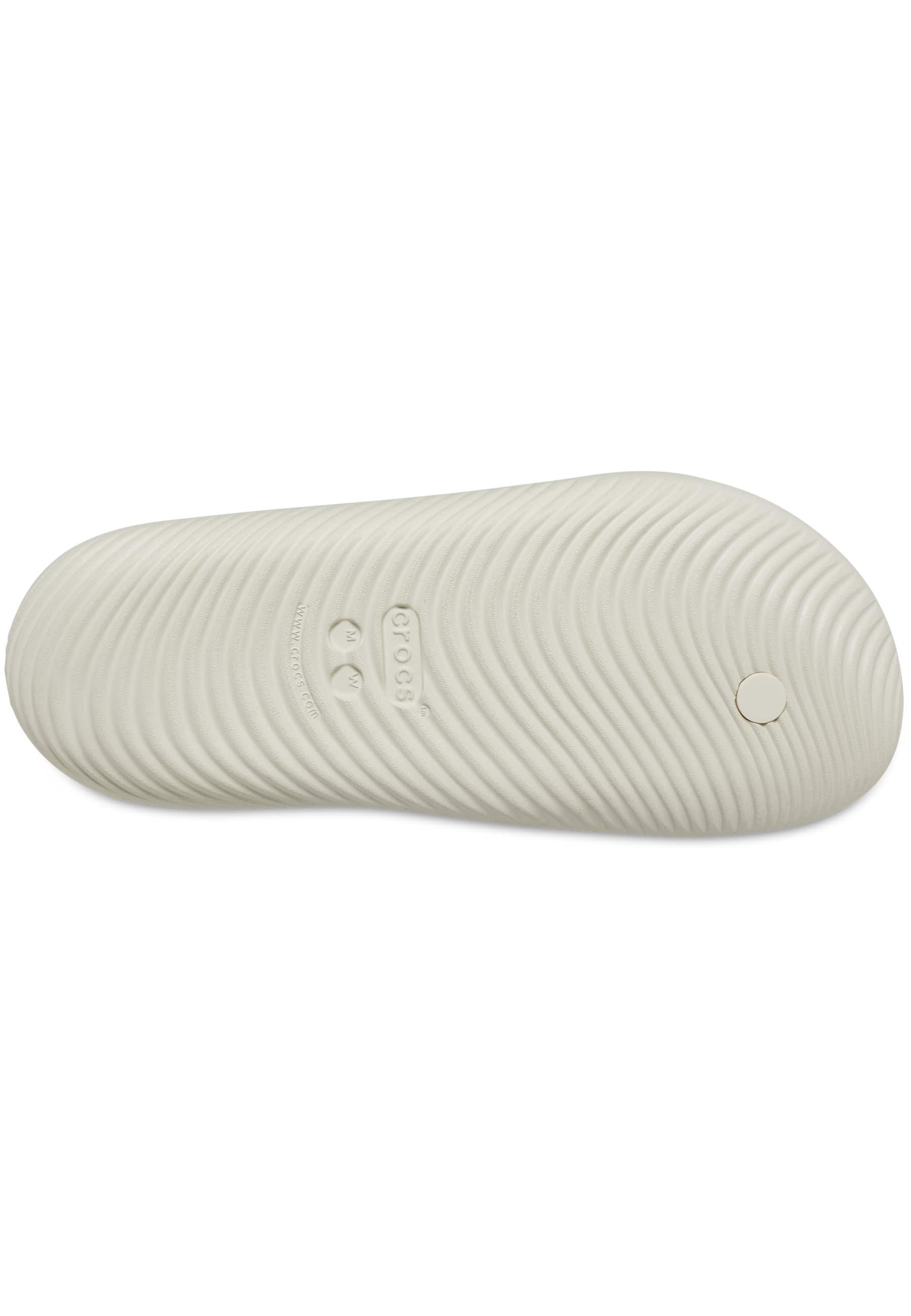 ◆CROCS◆ Public Mellow Recovery Flip BONE 24SUSD208437 Crocs MELLOW RECOVERY FLIP FLOPS - Japonki kąpielowe/beżowy