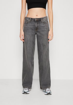 Weekday AMPLE LOW LOOSE - Jeans relaxed fit - black thunder