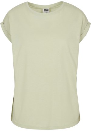 EXTENDED SHOULDER - Pamata T-krekls - lightmint