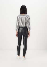 TOM TAILOR DENIM Leggings - Trousers - black