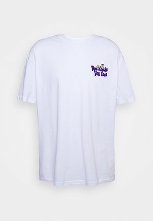 UNISEX - Print T-shirt - white