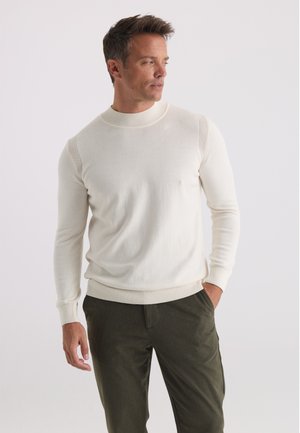 Felix Hardy, HALF TURTLENECK SWEATER - Jersey de punto - off-white