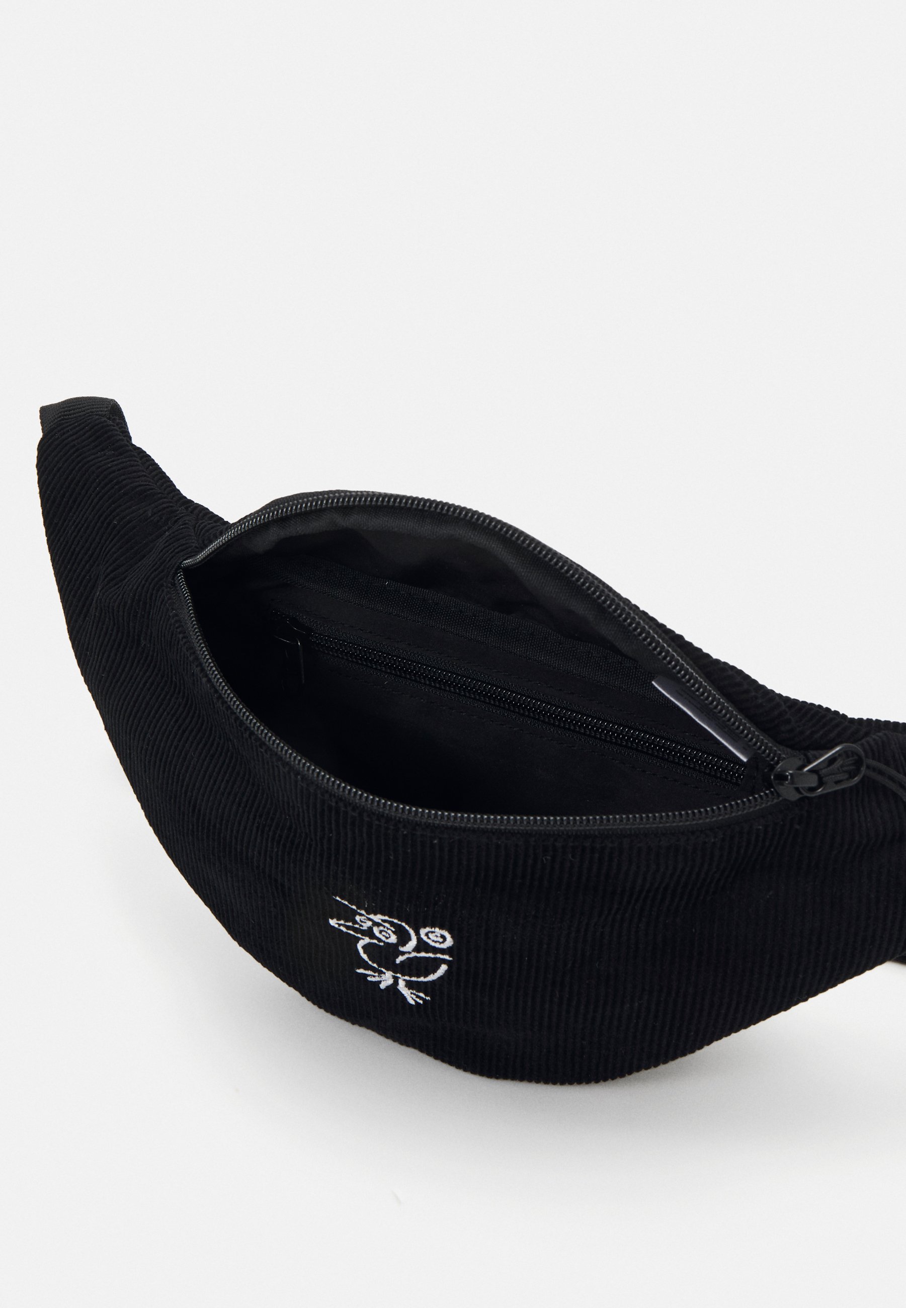 Cleptomanicx HIP BAG SKETCH GULL UNISEX - Bum bag - black