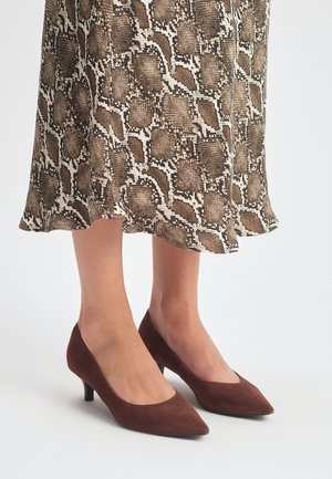 RYŁKO Classic heels - Brown