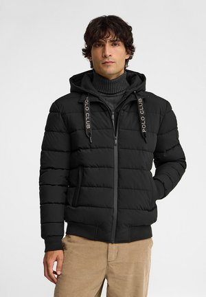Polo Club, JACKE MAN CEDRIC LONG SLEEVE REGULAR FIT - Chaqueta de invierno - black