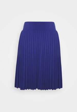 A-line skirt - royal blue