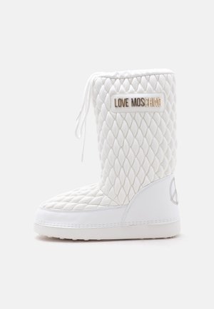 Love Moschino, Bottes de neige - white