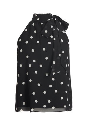 Swing, Bluse - black   champagne beige