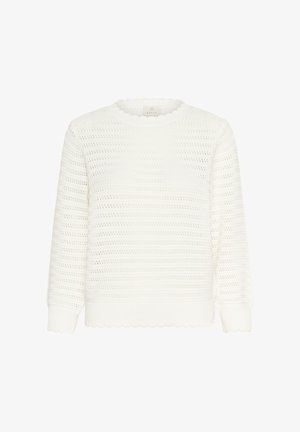 Kaffe Pulover - chalk