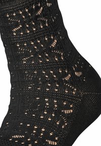 FALKE GRANNY SQUARE - Socken - black