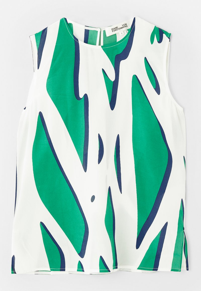Diane von Furstenberg Blouse groen Diane von Furstenberg Blouse groen