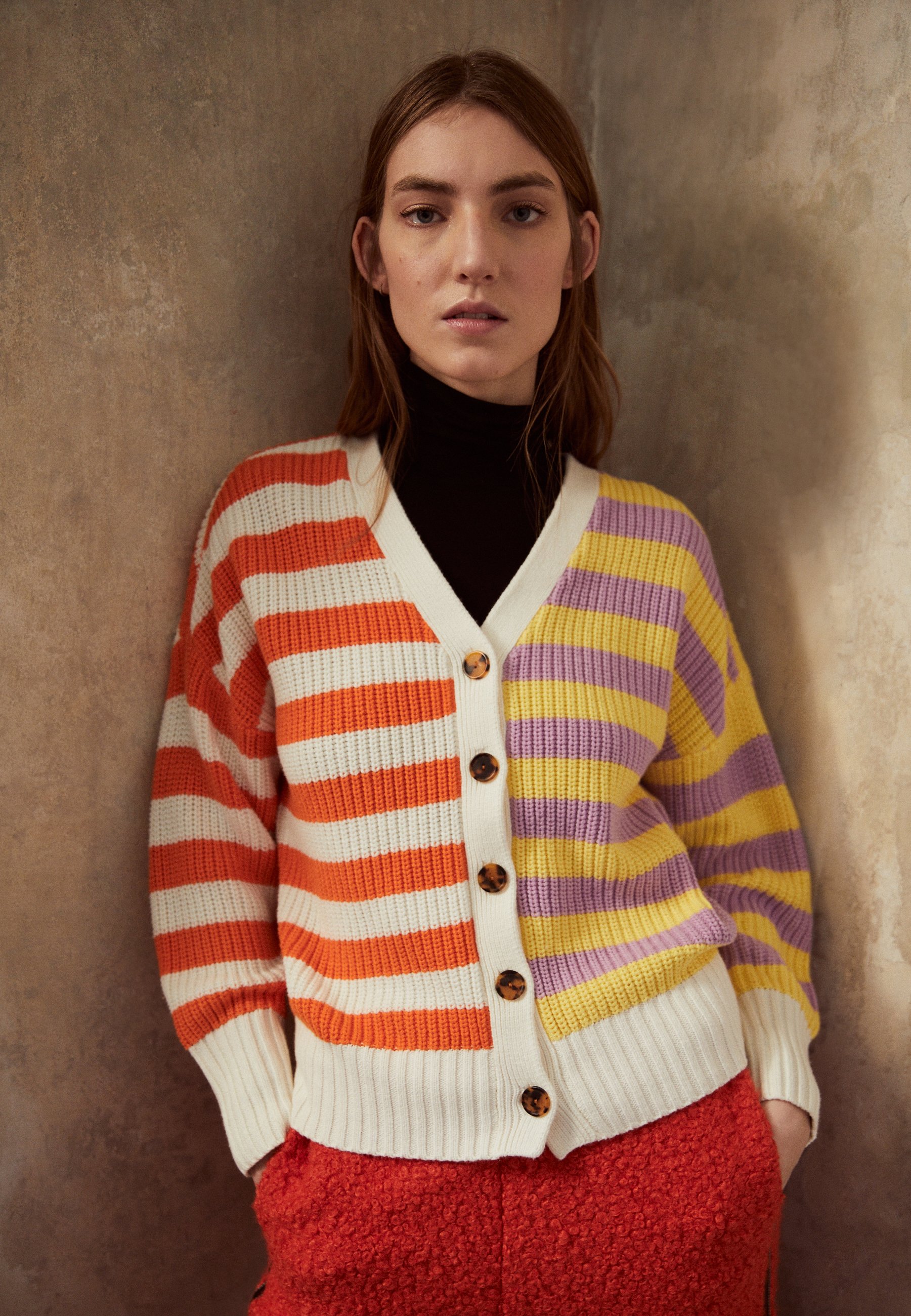 STAUD ESSEX - Cardigan - cabana light 