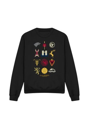 Cotton Soul, GAME OF THRONES HOUSE SIGILS - Sweatshirt - black