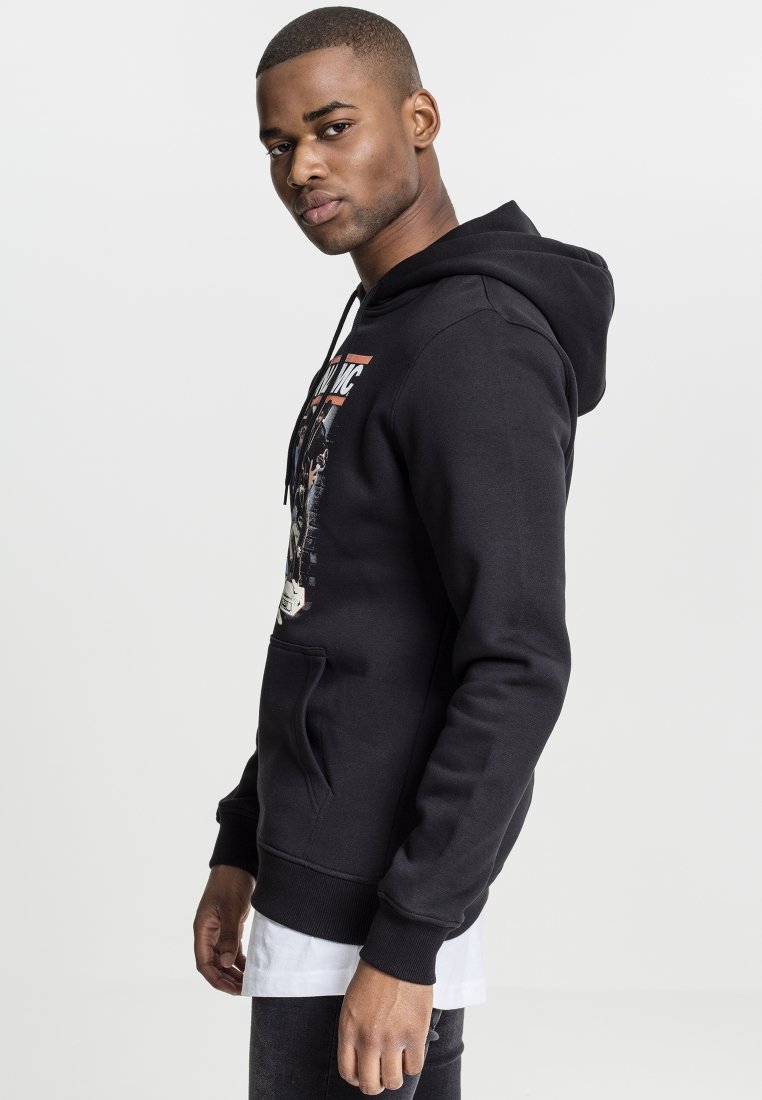 Mister Tee RUN DMC KING OF ROCK HOODY Hoodie blackZwart Mister Tee RUN DMC Hoodie blackZwart Zalando.nl