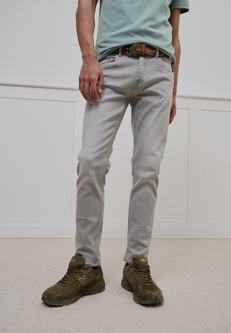 INDICODE JEANS Straight leg jeans grijs