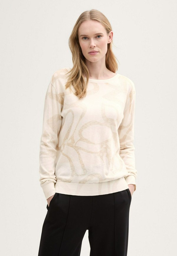 MIT MUSTER - Strickpullover - inside printed flower design