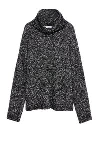 Mango Strickpullover - black