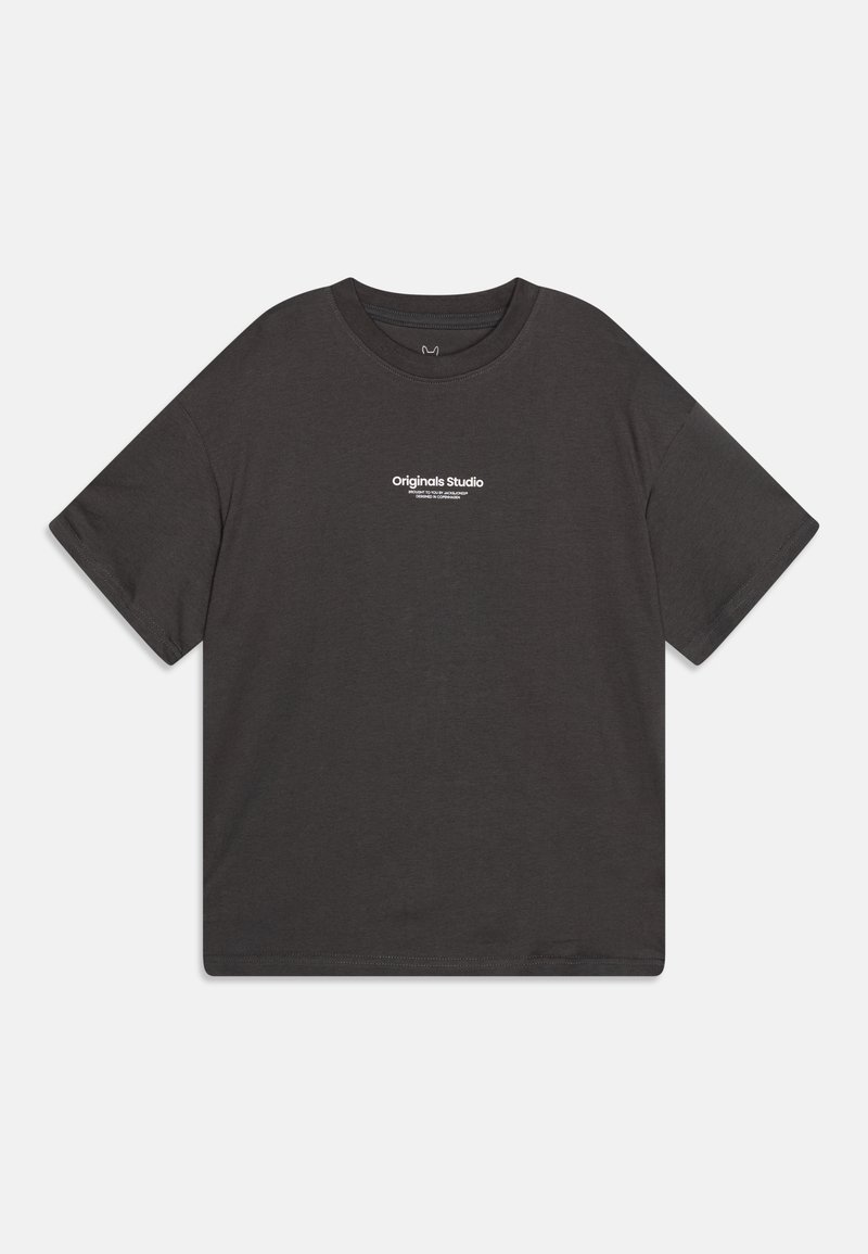Jack & Jones Junior JORVESTERBRO SS CREW NECK NOOS - Tričko s potlačou - iron gate
