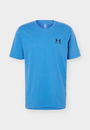 Under Armour, LEFT CHEST LOGO - Osnovna majica kratkih rukava - aegean blue/black