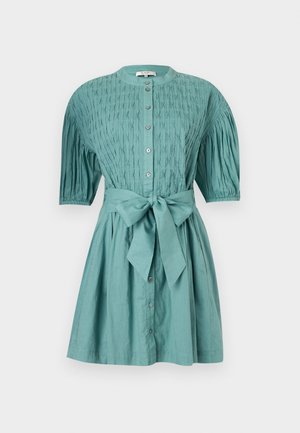 VIOLET MINI DRESS - Rochie tip cămașă - blue