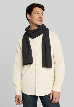 TOM TAILOR, Scarf - black grey melange