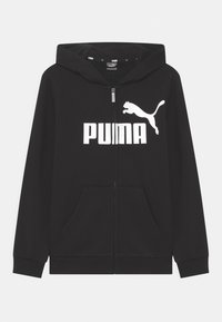 Puma - BIG LOGO HOODIE UNISEX - Zip-up sweatshirt - puma black Thumbnail Image 1