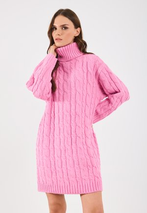 Denné šaty - pink