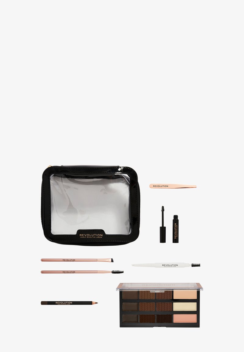 Makeup Revolution - REVOLUTION 'THE EVERYTHING' BROW KIT - Eyebrow Pencil - multicoloured, Suurenna