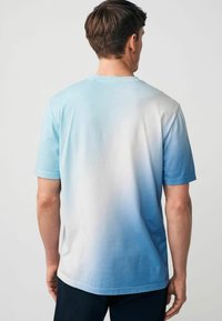 Next REGULAR FIT - Marškinėliai su spaudiniu - blue diagonal