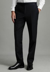 Reiss Oblekové nohavice - navy