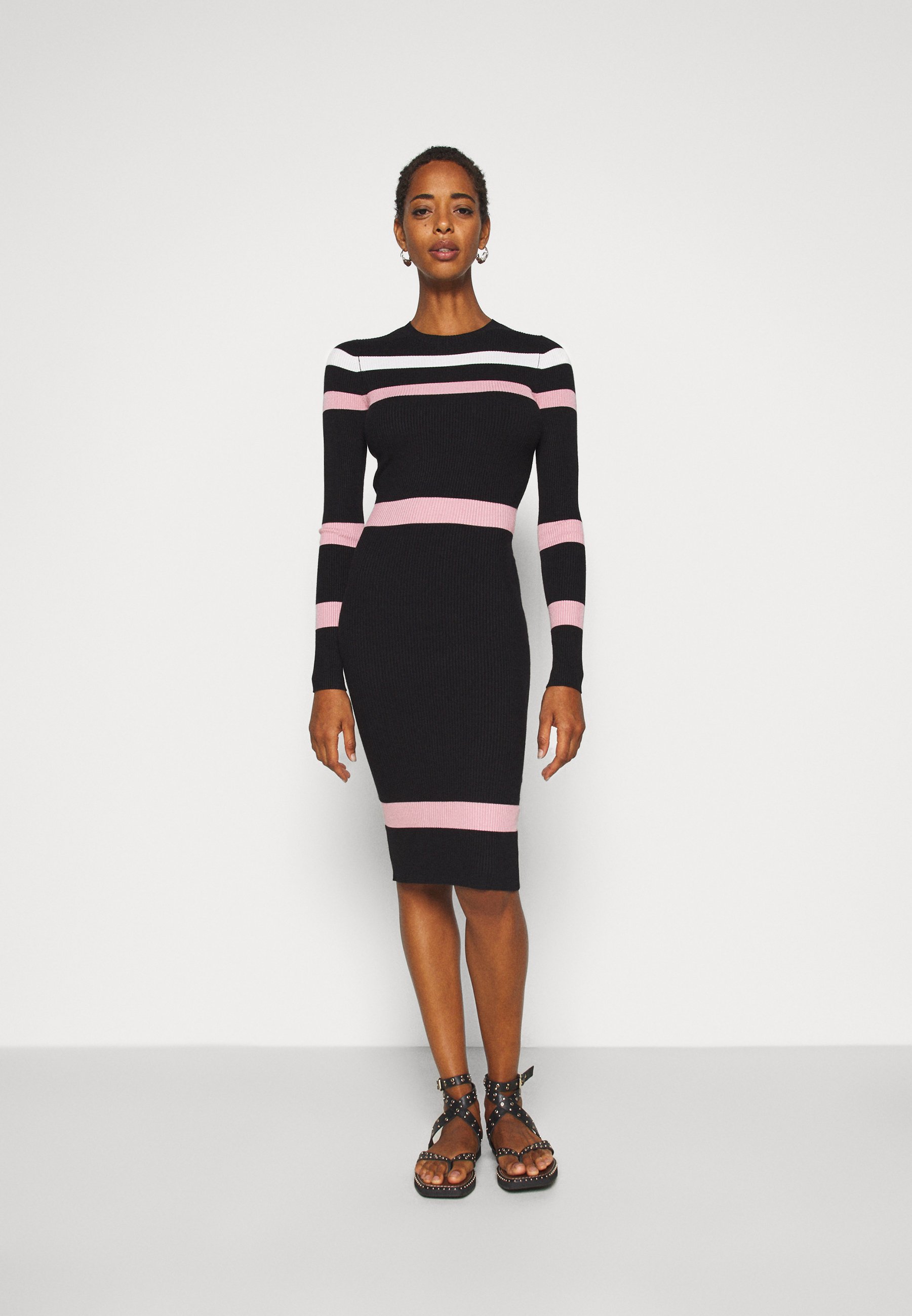 Anna Field Tall Jumper dress - black 
