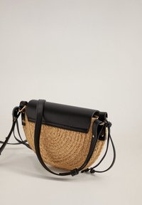 Mango Borsa a tracolla - black
