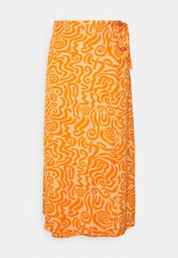 Não selecionado, orange light 